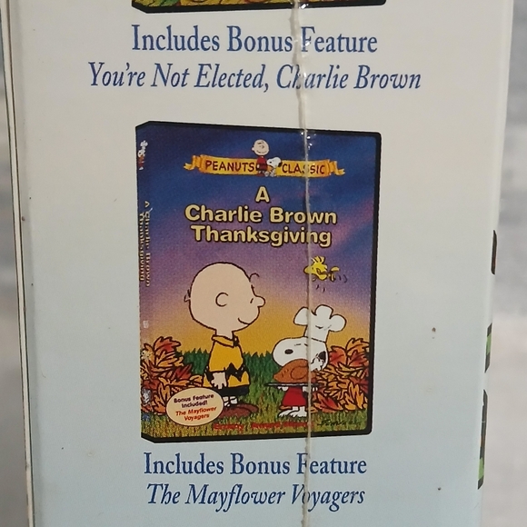 Peanuts Classic Holiday Collection 3-DVD Boxed Set (NEW SEALED) - Picture 4 of 9